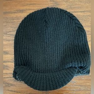 Lids black one size adult beanie hat